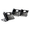 1-4 Line Wireless Phone System Bundle, 2 Additional Deskphones