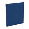 ECONOMY NON-VIEW BINDER WITH ROUND RINGS, 3 RINGS, 0.5" CAPACITY, 11 X 8.5, BLUE, (3203)