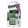 Recharge 1 Hour Charger, For AA or AAA NiMH Batteries, Includes 4 AA Batteries