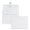 Greeting Card/Invitation Envelope, A-2, Square Flap, Redi-Strip Adhesive Closure, 4.38 x 5.75, White, 100/Box