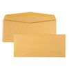 Kraft Envelope, #12, Commercial Flap, Gummed Closure, 4.75 X 11, Brown Kraft, 500/box
