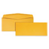 Kraft Envelope, #10, Commercial Flap, Gummed Closure, 4.13 X 9.5, Brown Kraft, 500/box