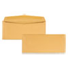 Kraft Envelope, #11, Commercial Flap, Gummed Closure, 4.5 X 10.38, Brown Kraft, 500/box