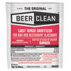 <strong>Diversey™</strong><br />Beer Clean Last Rinse Glass Sanitizer, Powder, 0.25 oz Packet, 100/Carton