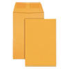 Catalog Envelope, #1, Square Flap, Gummed Closure, 6 X 9, Brown Kraft, 500/box