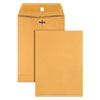 Clasp Envelope, #75, Square Flap, Clasp/gummed Closure, 7.5 X 10.5, Brown Kraft, 100/box