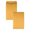 Clasp Envelope, #15, Square Flap, Clasp/gummed Closure, 10 X 15, Brown Kraft, 100/box