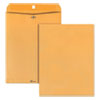 Clasp Envelope, #15 1/2, Square Flap, Clasp/gummed Closure, 12 X 15.5, Brown Kraft, 100/box