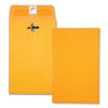 Clasp Envelope, #15, Square Flap, Clasp/gummed Closure, 4 X 6.38, Brown Kraft, 100/box