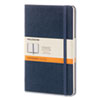 Classic Collection Hard Cover Notebook, 1 Subject, Dotted Rule, Sapphire Blue Cover, 8.25 x 5, 240 Sheets
