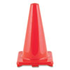 <strong>Champion Sports</strong><br />Hi-Visibility Vinyl Cones, 18" Tall, Orange