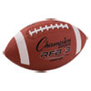 <strong>Champion Sports</strong><br />Rubber Sports Ball, For Football, Junior Size, Brown