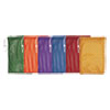 HEAVY-DUTY MESH BAG, 12" X 18", GOLD, GREEN, ORANGE, PURPLE, ROYAL BLUE, SCARLET RED, 6/SET