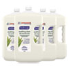 Liquid Hand Soap Refill with Aloe, Aloe Vera Fresh Scent,  1 gal Refill Bottle, 4/Carton