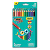 Kids Jumbo Coloring Pencils, 1 mm, HB2 (#2), Assorted Lead, Assorted Barrel Colors, 12/Pack