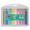 Kids Coloring Crayons, 36 Assorted Colors, 36/Pack