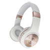 <strong>Morpheus 360®</strong><br />SERENITY Stereo Wireless Headphones with Microphone, 3 ft Cord, White/Rose Gold
