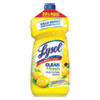 Clean And Fresh Multi-Surface Cleaner, Sparkling Lemon And Sunflower Essence, 48 Oz Bottle, 9/carton