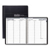 Recycled Professional Weekly Planner, 15-Minute Appts, 11 x 8.5, Black Wirebound Soft Cover, 24-Month (Jan-Dec): 2023-2024