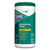 <strong>Clorox®</strong><br />Disinfecting Wipes, 1-Ply, 7 x 8, Fresh Scent, White, 75/Canister