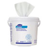 Easywipe Disposable Wiping Refill, 8 5/8 X 24 7/8, White, 125/bucket, 6/carton