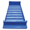 Stackable Plastic Coin Tray, 10 Compartments, Stackable, 3.75 x 10.5 x 1.5, Blue, 2/Pack