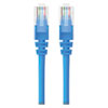 CAT5e Snagless Patch Cable, 1 ft, Blue