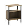 <strong>Safco®</strong><br />Simple Storage, Two-Shelf, 23.5w x 14d x 29.6h, Walnut
