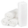 Low-Density Commercial Can Liners, 45 Gal, 0.8 Mil, 40" X 46", Natural, 25 Bags/roll, 4 Rolls/carton
