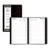 Aligned Daily Appointment Planner, 8 x 5, Black Cover, 12-Month (Jan to Dec): 2023