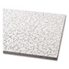Cortega Ceiling Tiles, Non-Directional, Square Lay-In (0.94"), 24" x 48" x 0.63", White, 12/Carton