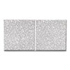 Cortega Second Look Ceiling Tiles, Directional, Angled Tegular (0.94"), 24" x 48" x 0.75", White, 10/Carton