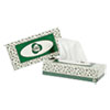Recycled 2-Ply Facial Tissue, White, 150 Sheets/Box, 20 Boxes/Carton
