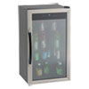 <strong>Avanti</strong><br />3 Cu. Ft. Refrigerator/Beverage Cooler, 18.75 x 19.5 x 33.75, Black/Stainless Steel Framed Glass Door
