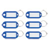 <strong>Advantus</strong><br />Key Tags Label Window, 0.88 x 0.19 x 2, Dark Blue, 6/Pack