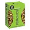 Wonderful No Shells Pistachios, Roasted and Salted, 0.75 oz Bag, 9 Bags/Box, 4 Boxes/Carton