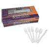 Medium Heavyweight Party Pack, Medium Heavyweight Forks, Knives, Spoons, White, 360/Pack