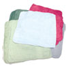 Qwick Wick Terry Towels, 12 x 12, Assorted Colors, 25 lb Bale (Approximately 280/Bale)