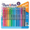 <strong>Paper Mate®</strong><br />InkJoy Gel Pen, Retractable, Medium 0.7 mm, Assorted Ink and Barrel Colors, 14/Pack