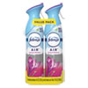 <strong>Febreze®</strong><br />AIR, Spring and Renewal, 8.8 oz Aerosol Spray, 2/Pack, 6 Pack/Carton