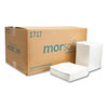 Morsoft Dinner Napkins, 1-Ply, 15 x 17, White, 250/Pack, 12 Packs/Carton