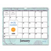 Rue Du Flore Wall Calendar, Rue du Flore Artwork, 12 x 15, White/Jade/Lavender Sheets, 12-Month (Jan to Dec): 2023