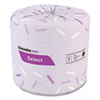 Select Standard Bath Tissue, 1-Ply, White, 4.3 X 3.25, 1,210/roll, 80 Roll/carton