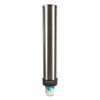 <strong>San Jamar®</strong><br />Large Water Cup Dispenser with Removable Cap, For 12 oz to 24 oz Cups, Stainless Steel
