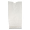 <strong>General</strong><br />Grocery Paper Bags, 35 lb Capacity, #10, 6.31" x 4.19" x 13.38", White, 500 Bags