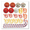 <strong>Champion Sports</strong><br />Physical Education Kit with 7 Balls, 14 Jump Ropes, Assorted Colors