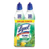<strong>LYSOL® Brand</strong><br />Cling and Fresh Toilet Bowl Cleaner, Forest Rain Scent, 24 oz, 2/Pack