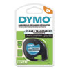 <strong>DYMO®</strong><br />LetraTag Plastic Label Tape Cassette, 0.5" x 13 ft, Clear