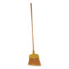 <strong>Boardwalk®</strong><br />Angler Broom, 53" Handle, Yellow, 12/Carton