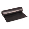 <strong>Boardwalk®</strong><br />Recycled Low-Density Polyethylene Can Liners, 33 gal, 1.2 mil, 33" x 39", Black, 10 Bags/Roll, 10 Rolls/Carton